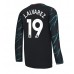 Manchester City Julian Alvarez #19 Voetbalkleding Derde Shirt 2023-24 Lange Mouwen